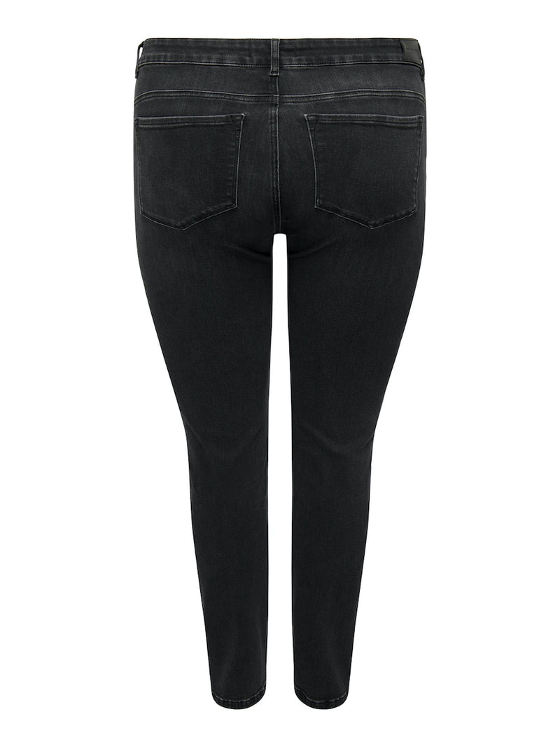 Straight Jeans "Eva" - Grau