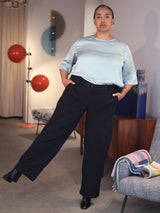 Plus-size-fashion-Hamburg-Stretch-perfect-pants-long-black-II