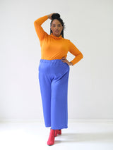 Plus-size-fashion-Les-soeurs-shop-Fluid-Palazzo-Blau-II