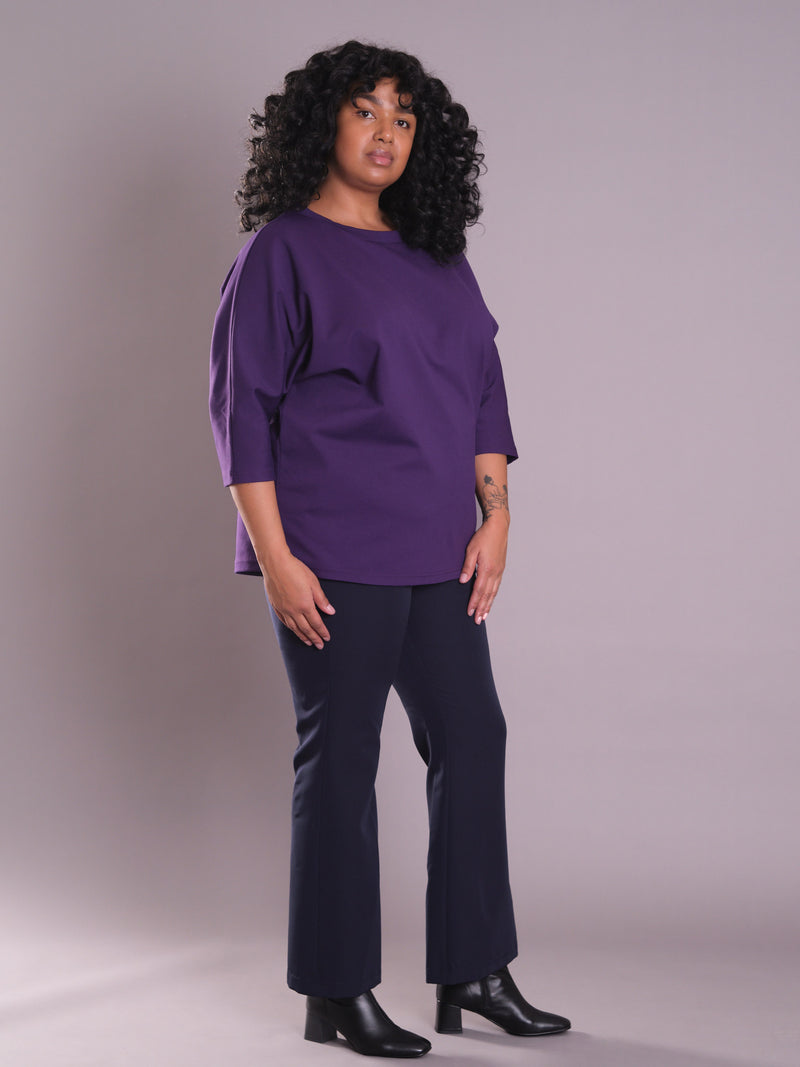 Plus-size-fashion-Loved-Kickflare-stretch-Marine-IC