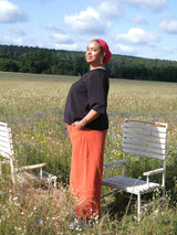 Plus-size-fashion-Palazzopantsvitchelli-orange-II