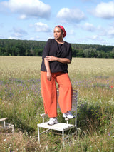 Plus-size-fashion-Palazzopantsvitchelli-orange-I
