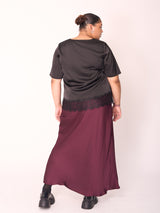 Plus-size-fashion-berlin-Mat-satinrock-bordaux-IL