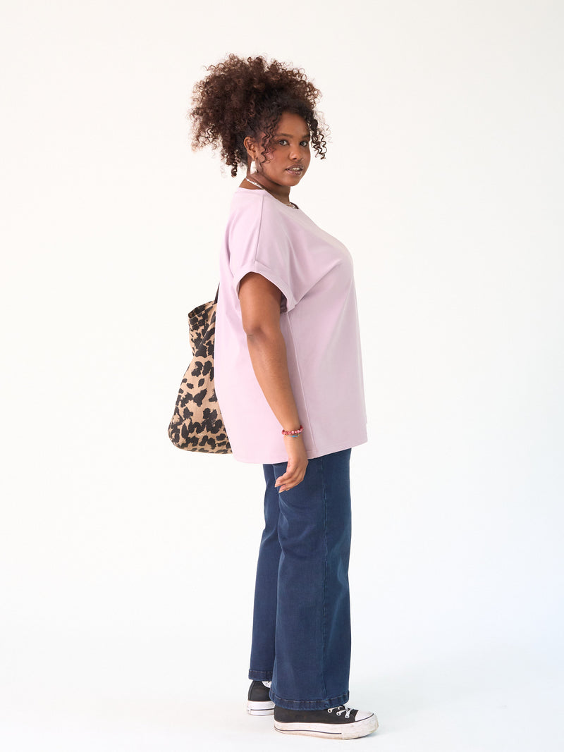 "Scuba Cool Tee" - Lilac