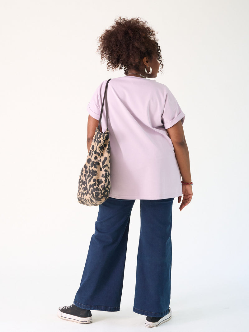 "Scuba Cool Tee" - Lilac