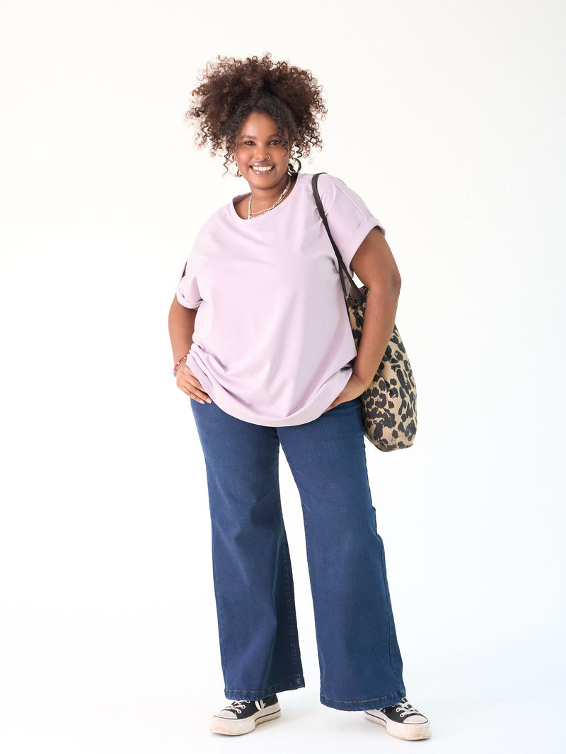 "Scuba Cool Tee" - Lilac