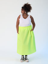 Plus-size-fashion-berlin-midiflowskirt-vichy-gelb-II