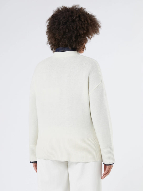 marina-rinaldi-persona-adorno-strickcardigan-gestreift-creme-III