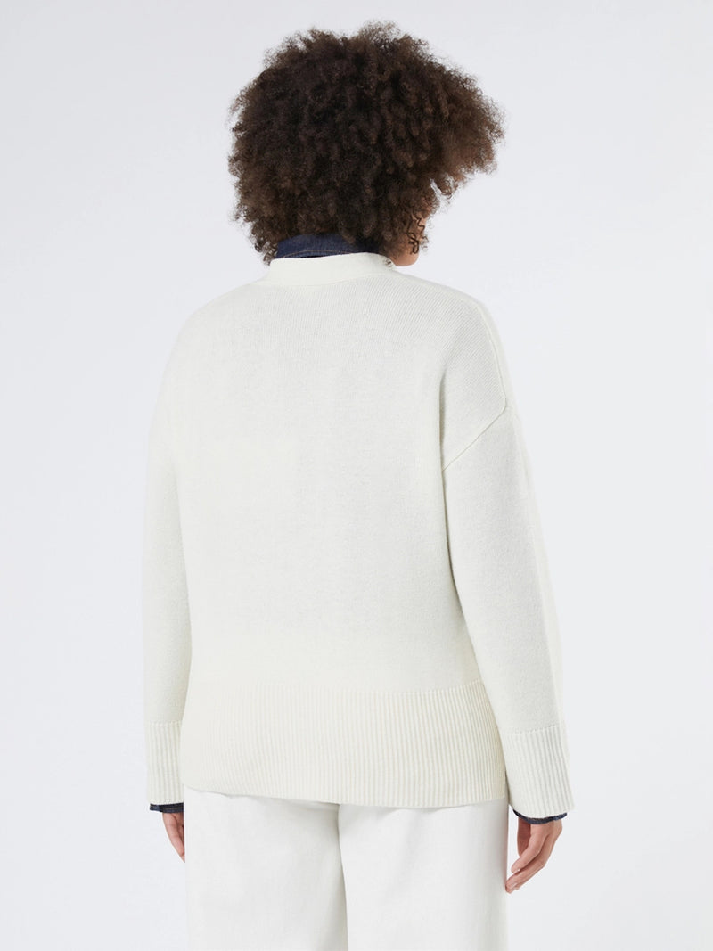 marina-rinaldi-persona-adorno-strickcardigan-gestreift-creme-III