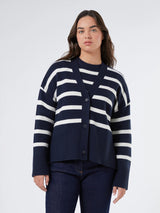 marina-rinaldi-persona-adorno-strickcardigan-gestreift-dunkelblau-weiss-III