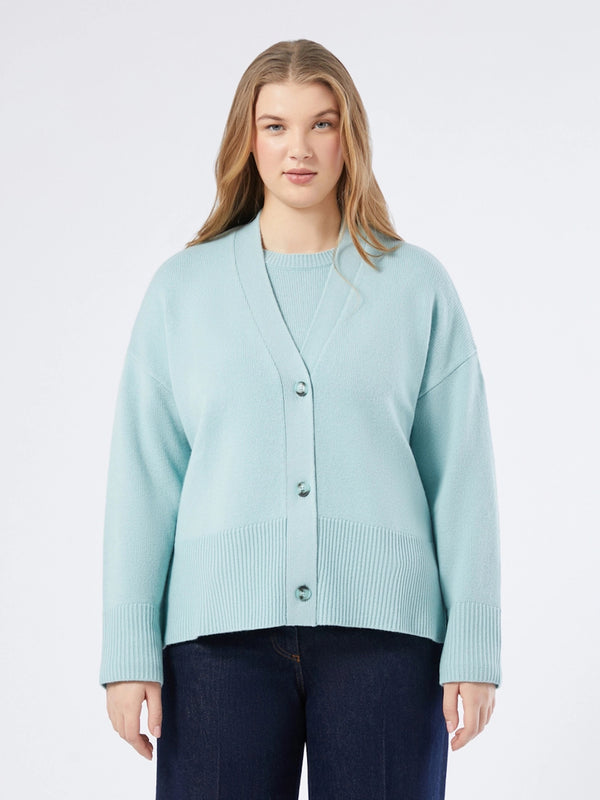 marina-rinaldi-persona-adorno-strickcardigan-gestreift-mint-III