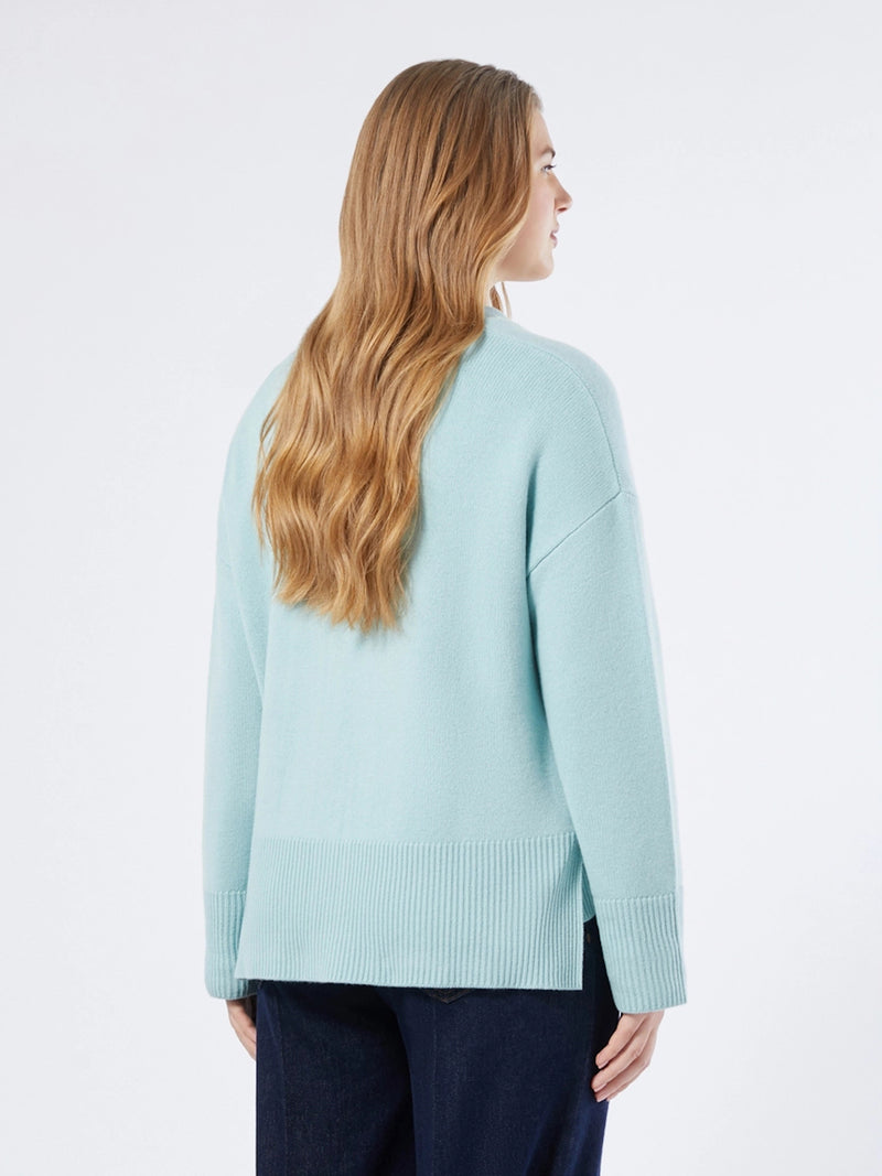 marina-rinaldi-persona-adorno-strickcardigan-gestreift-mint-IV