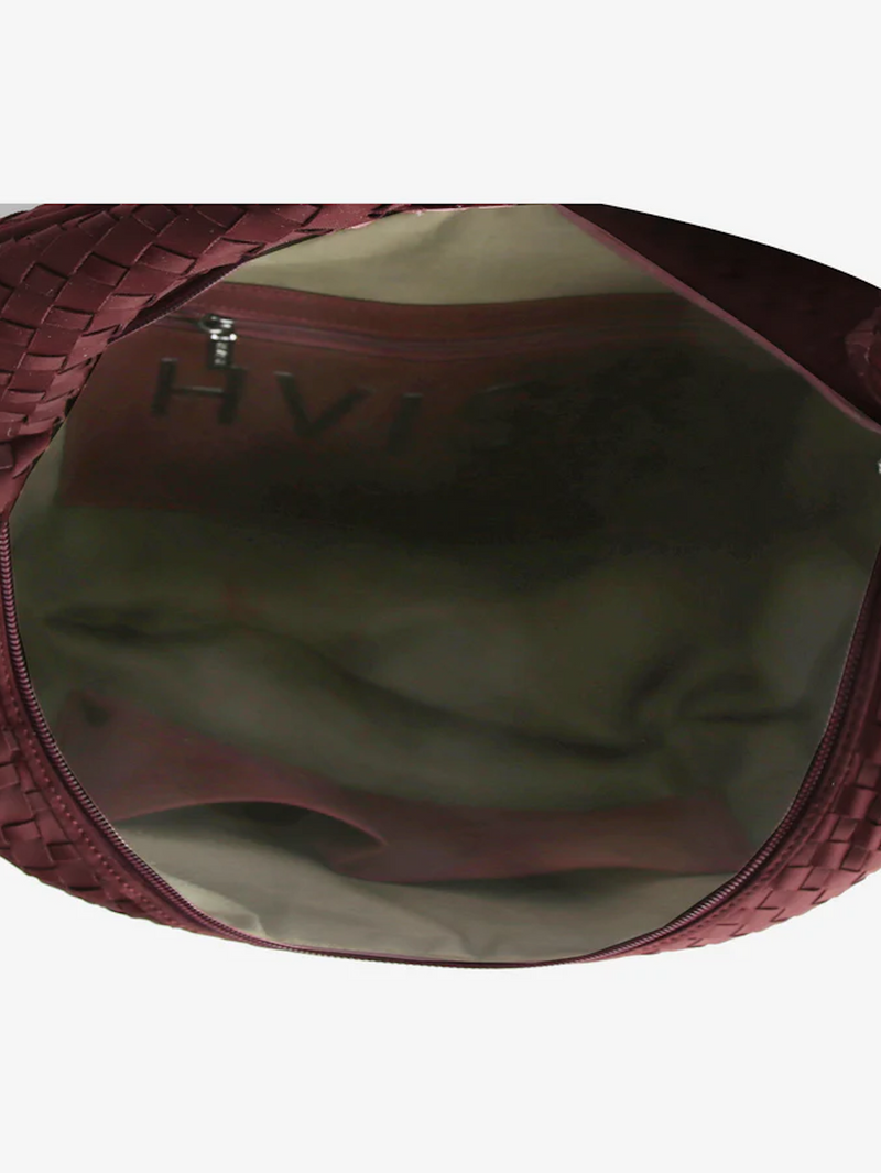 Schultertasche "Haze Braided" - Midnight Plum