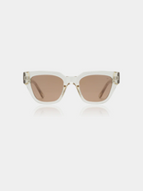 Sunglasses "Kaws" - Ecru Transparent