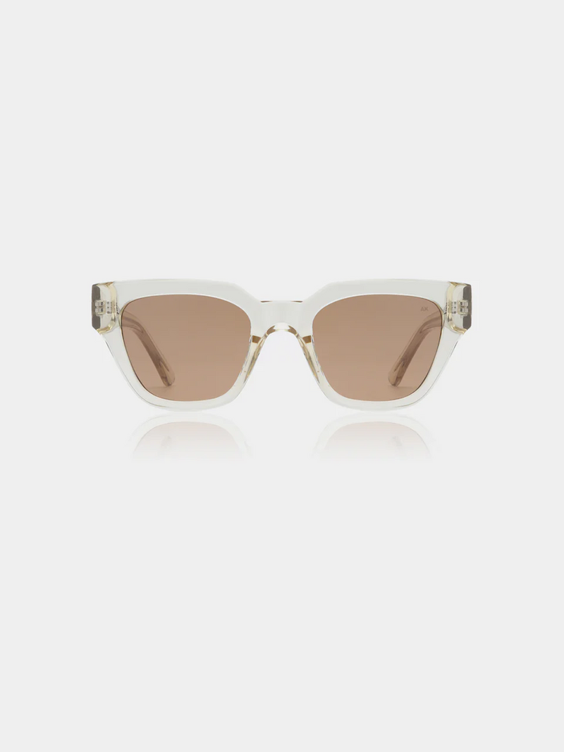 Sunglasses "Kaws" - Ecru Transparent