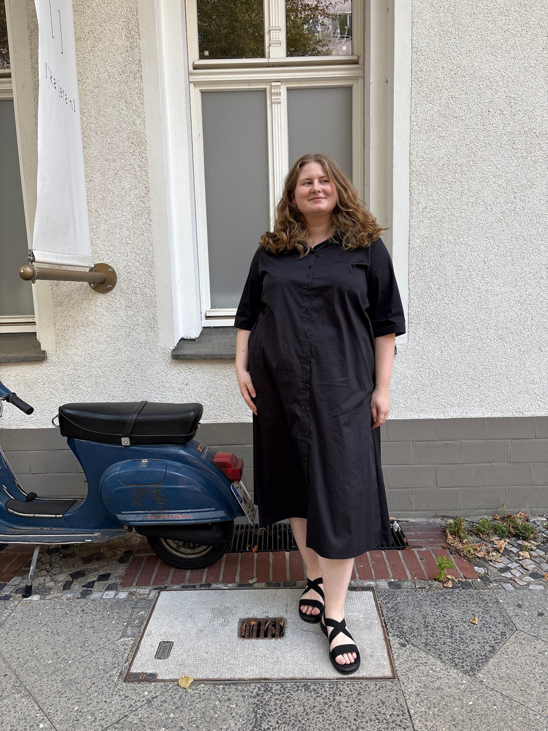 Maxi Dress - Riva - Schwarz
