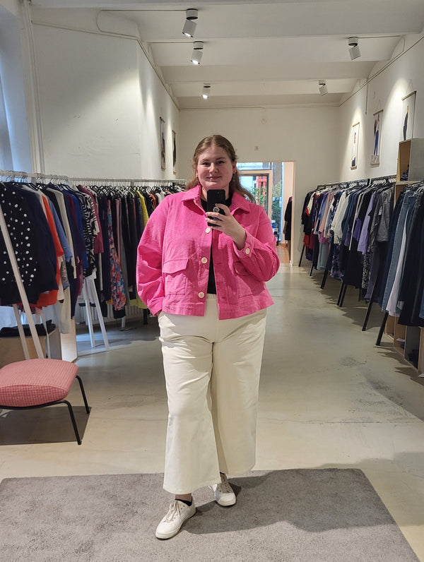 Perfect Workwear Jacket - Pink Cord