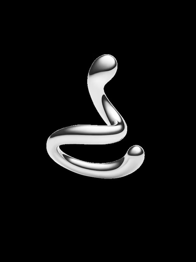 plus-size-berlin-maria-black-coil-whirl-earcuff-silber-I