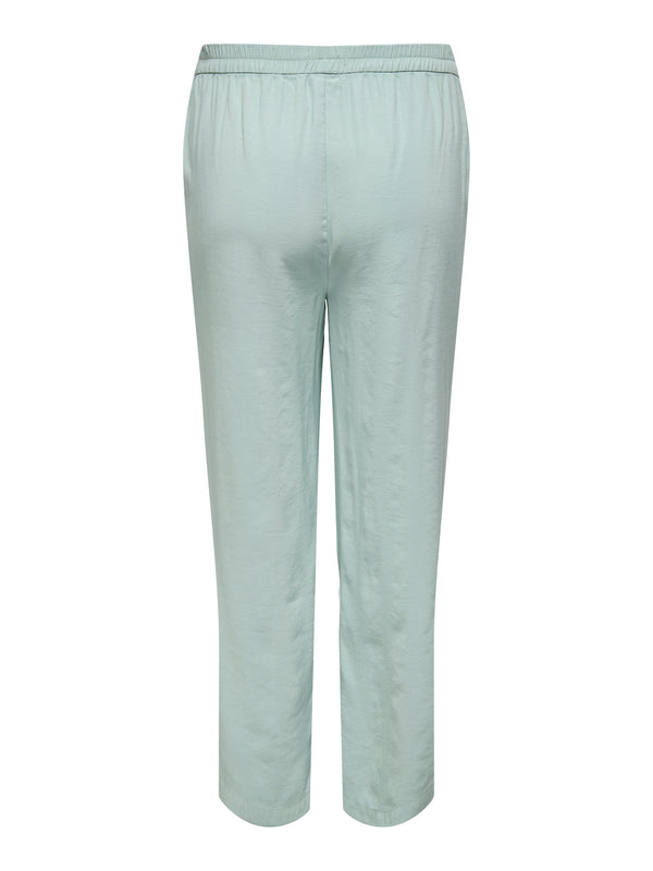 Leichte Hose aus Viskose-Mix - Mint