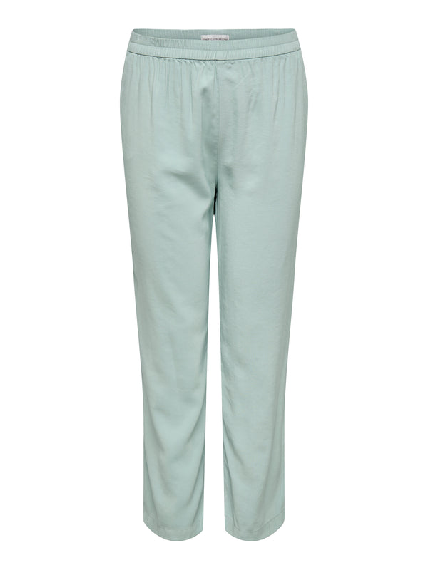 Leichte Hose aus Viskose-Mix - Mint