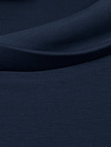 Elegantes Sweatshirt aus Scuba-Jersey - Dunkelblau