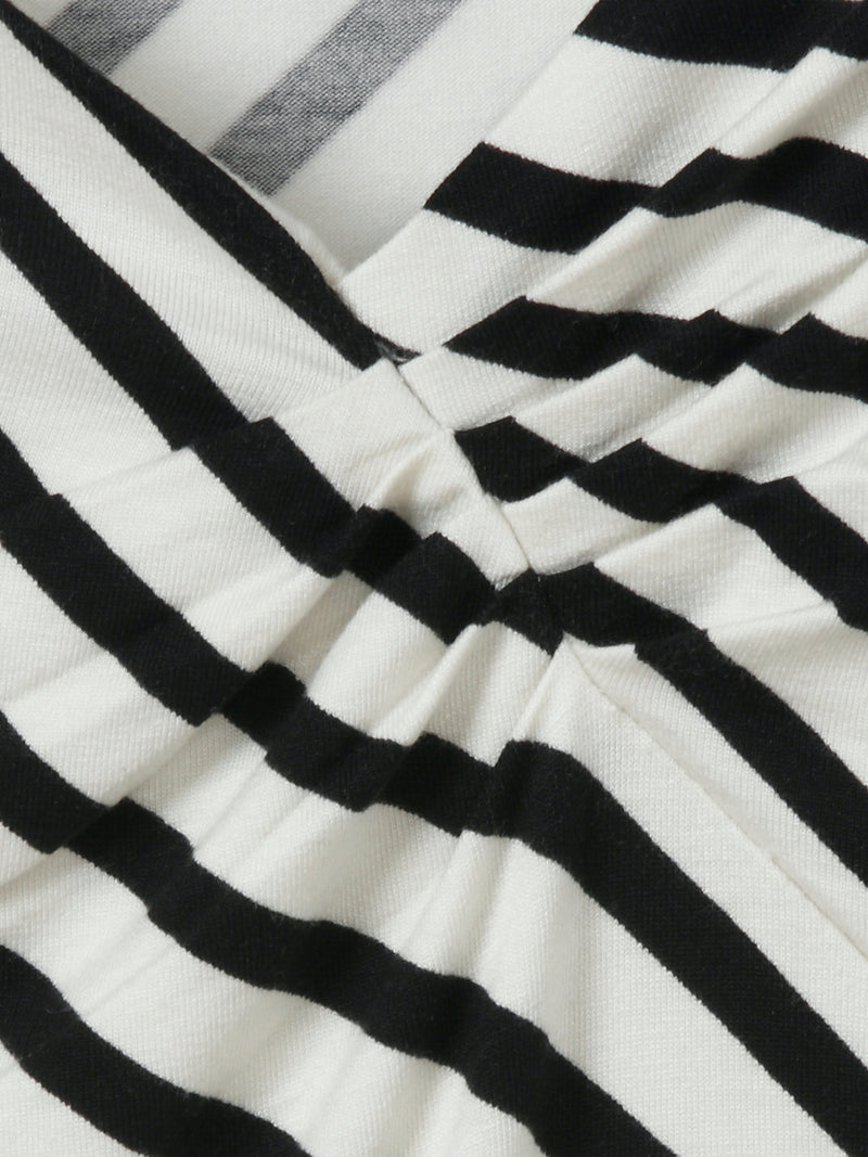 via-appia-due-gestreiftes-shirt-schwarz-weiss-2512454-III