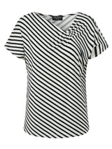 via-appia-due-gestreiftes-shirt-schwarz-weiss-2512454-I