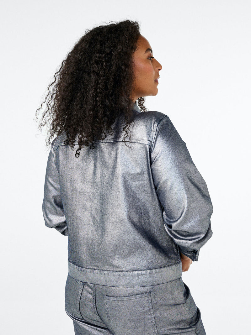 zizzi-denim-stretch-jeansjacke-silber-II