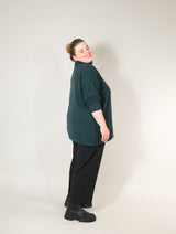 Loved-by-les-soeurs-shop-Kaschmirpullover-Jägergrün-III