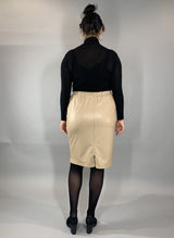 Loved-by-les-soeurs-shop-Pleather-skirt-Creme-II