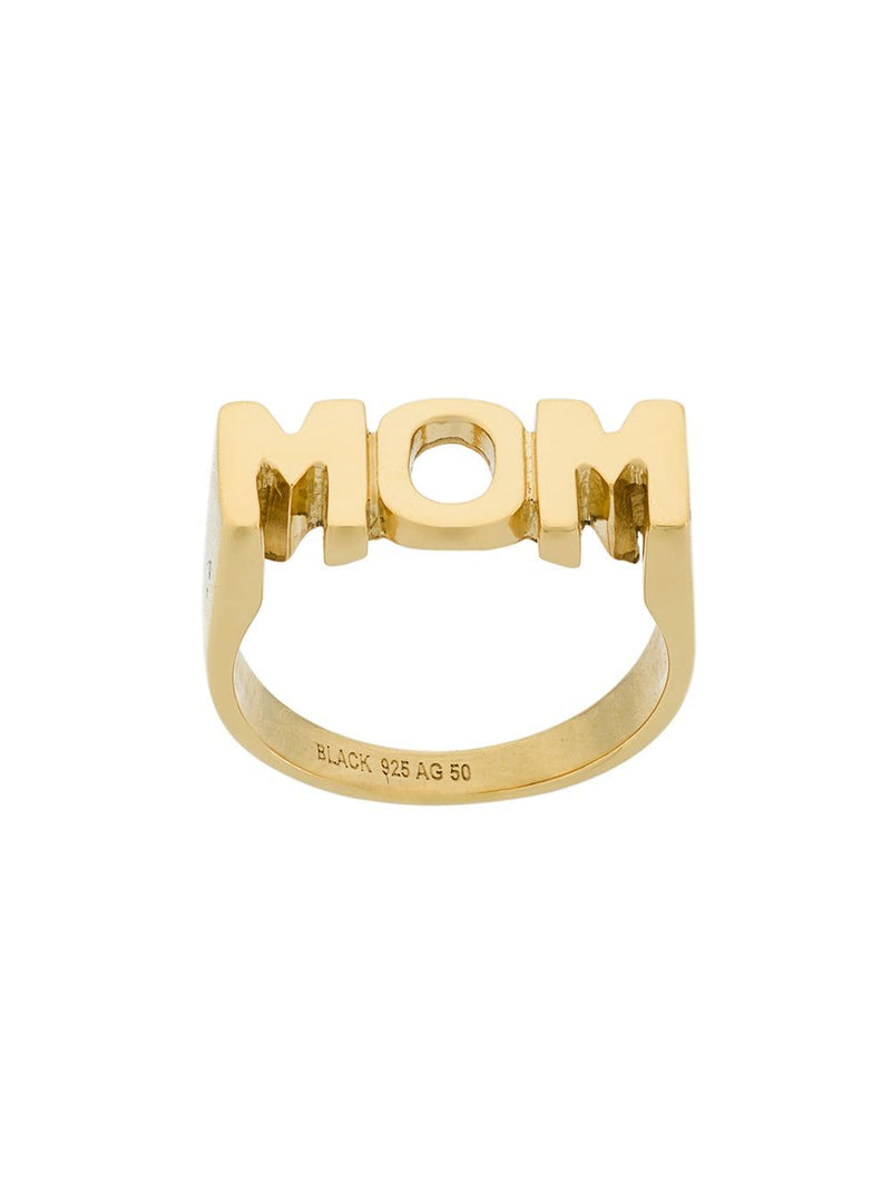 MOM Ring - Gold Maria Black