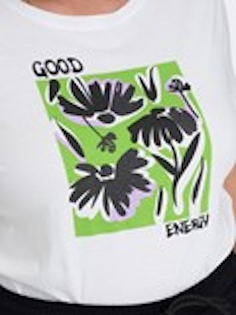 Print T-Shirt "Good Energy"