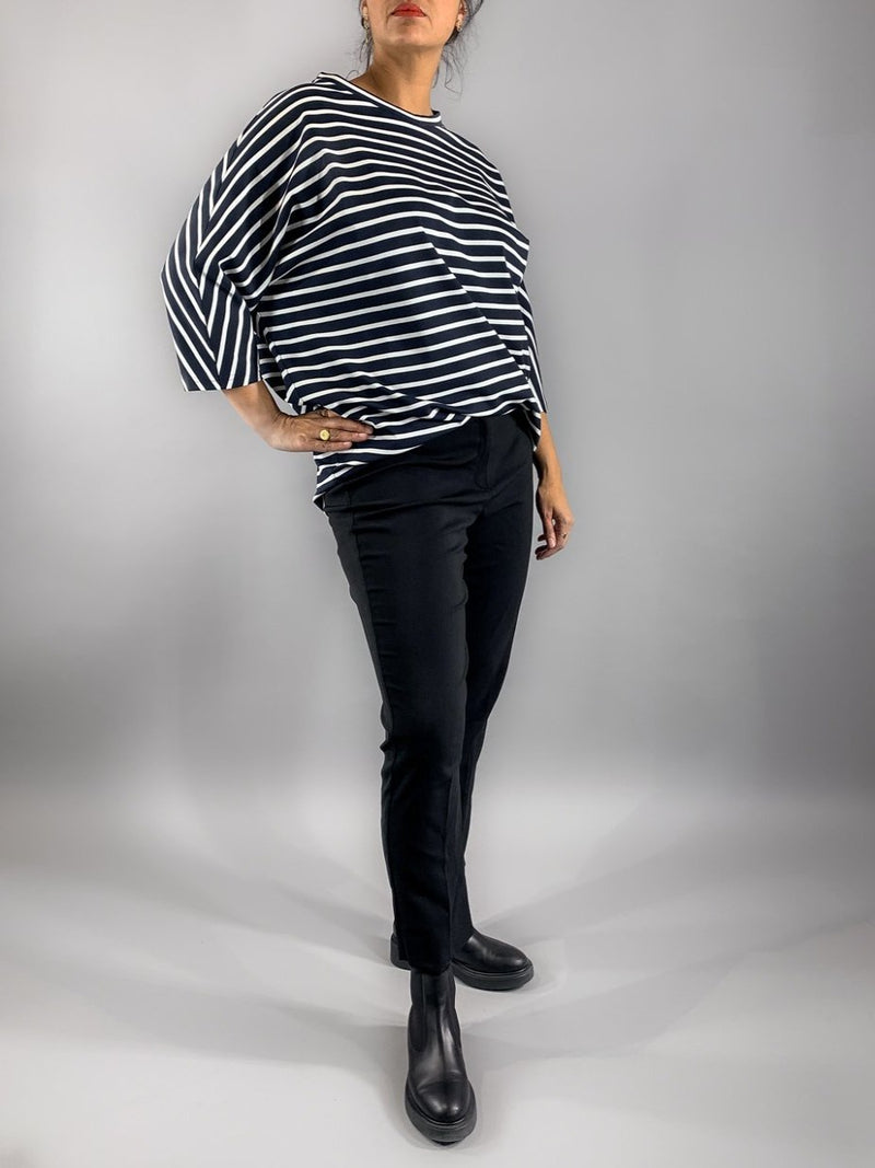 Perfect Sweater - Black Stripes Loved by Les Soeurs Shop