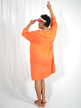 Plus-size-fashion-Rofa-Hemdkleid-orange-IV
