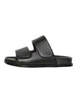 Vero-Moda-Chunky-Leather-Sandals-Black-II